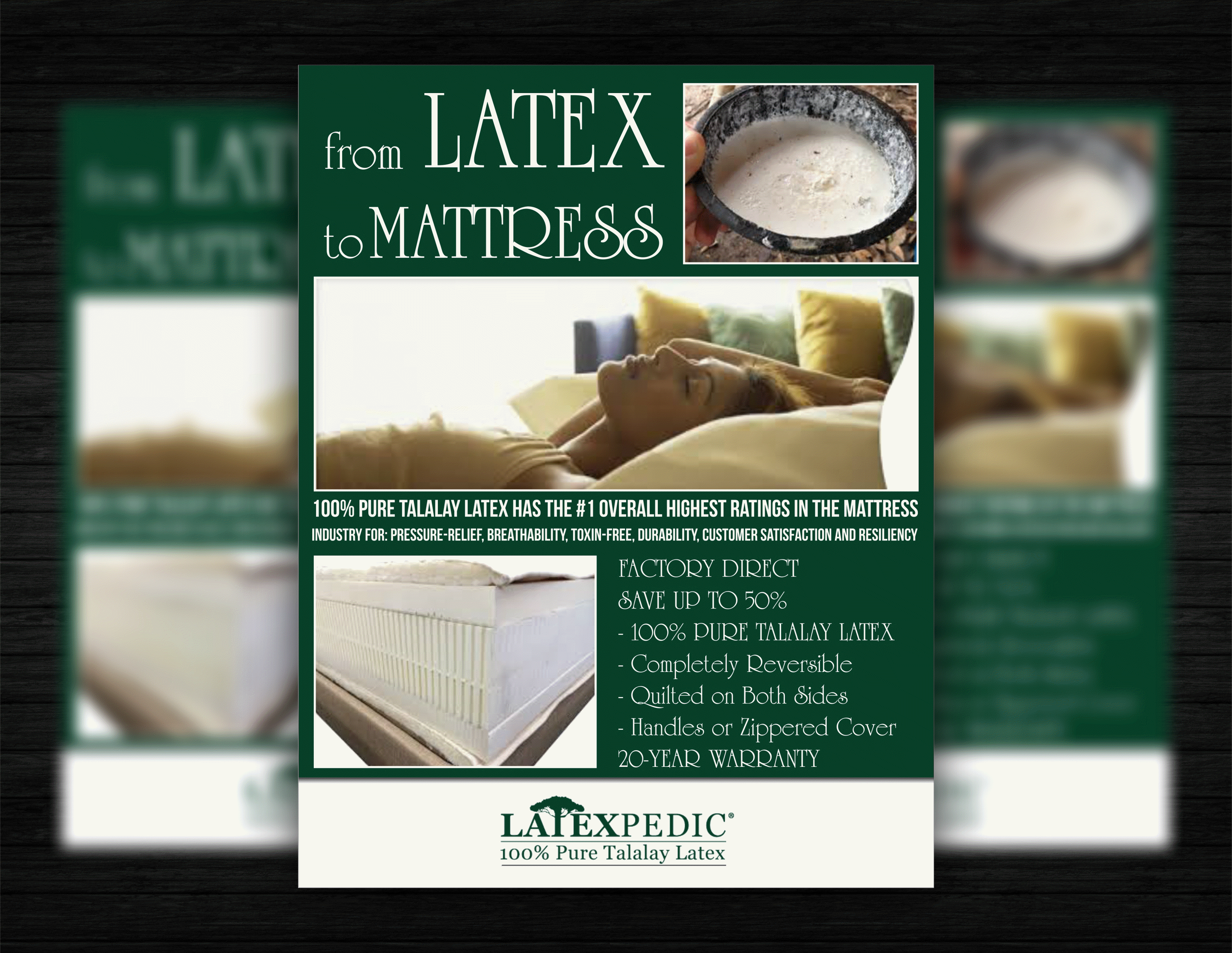 Beverly Hills latex foam mattress